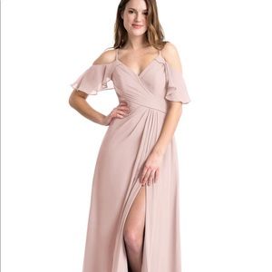 Azazie ‘Dakota’ bridesmaid dress in Dusty Rose